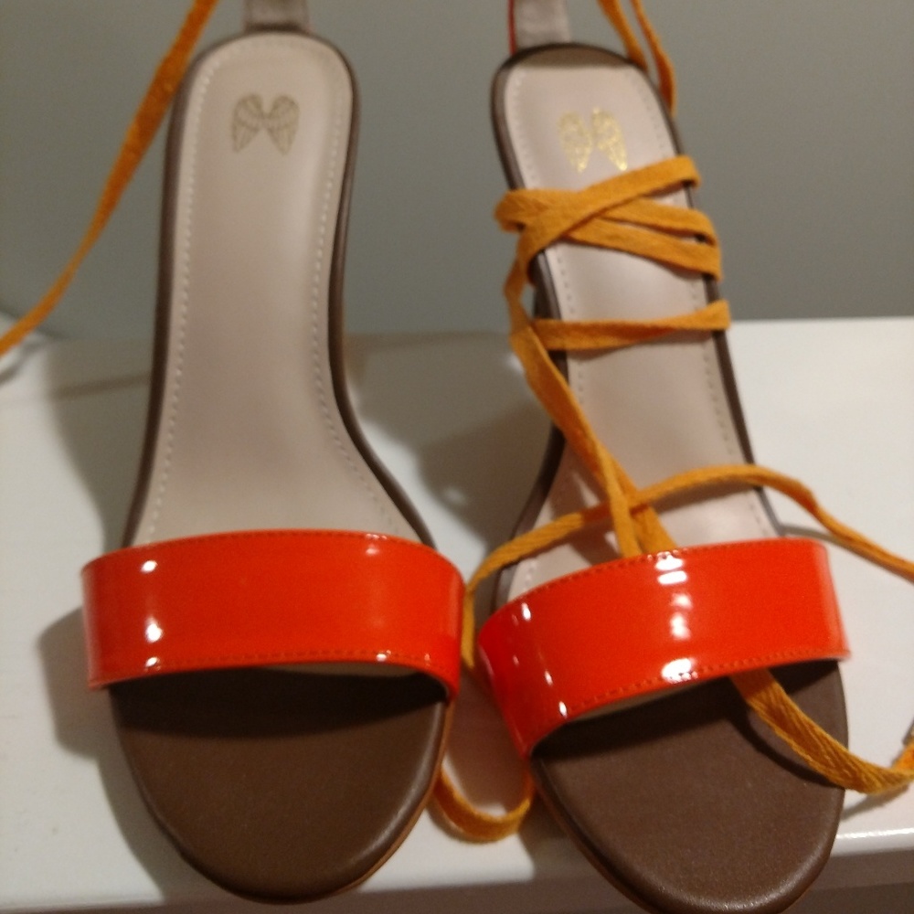 Victoria Secret Lace up heels